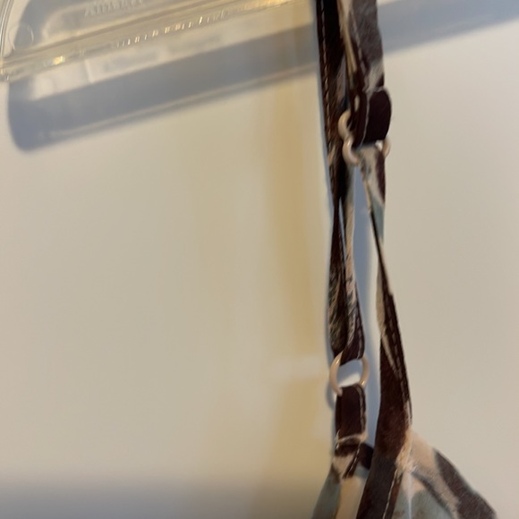 Adjustable, spaghetti, strap, scoop, neck blouse, fully lined - Picture 3 of 3